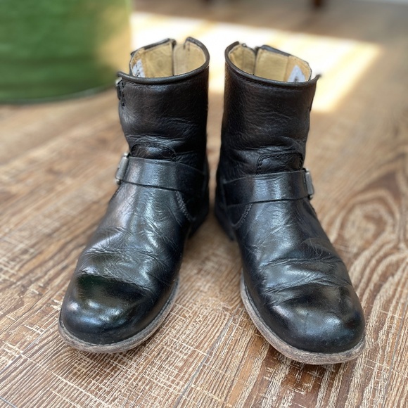 Frye ankle length zip boot. Gently worn for a season. - Picture 3 of 8